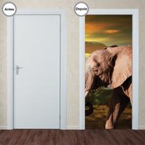 Adesivo Decorativo de Porta - Elefante - 285pt