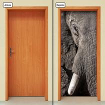 Adesivo Decorativo de Porta - Elefante - 307cnpt
