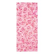 Adesivo Decorativo de Porta - Flores - Rosas - 2496cnpt