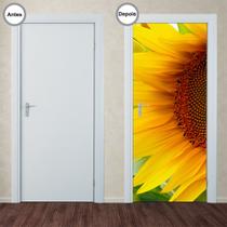 Adesivo Decorativo de Porta - Girasol - 129pt