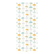 Adesivo Decorativo de Porta - Guarda-Chuvas - Infantil - 2677cnpt Adesivo Decorativo de Porta - Guarda-Chuvas - Infantil - 2677cnpt