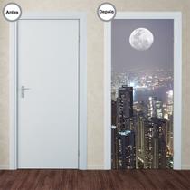 Adesivo Decorativo de Porta - Luar - 077pt
