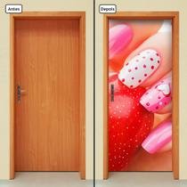 Adesivo Decorativo de Porta - Manicure - Unhas - 1200cnpt Adesivo Decorativo de Porta - Manicure - Unhas - 1200cnpt