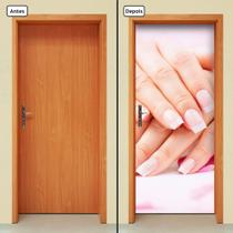 Adesivo Decorativo de Porta - Manicure - Unhas - 1205cnpt Adesivo Decorativo de Porta - Manicure - Unhas - 1205cnpt