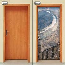 Adesivo Decorativo de Porta - Muralha da China - 1259cnpt Adesivo Decorativo de Porta - Muralha da China - 1259cnpt