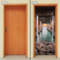 Adesivo Decorativo de Porta - Pier - 1147cnpt