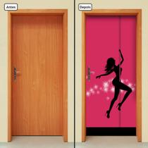 Adesivo Decorativo de Porta - Pole Dance - 1926cnpt