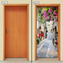 Adesivo Decorativo de Porta - Rua - França - 560cnpt