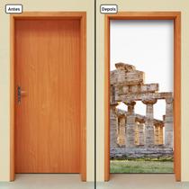 Adesivo Decorativo de Porta - Ruínas - 1250cnpt