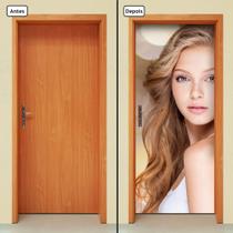 Adesivo Decorativo de Porta - Salão de Beleza - 1235cnpt Adesivo Decorativo de Porta - Salão de Beleza - 1235cnpt