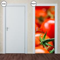 Adesivo Decorativo de Porta - Tomates - 126pt