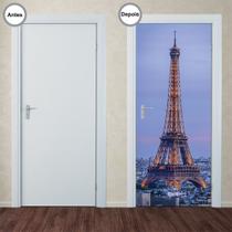 Adesivo Decorativo de Porta - Torre Eiffel - 296pt - Allodi