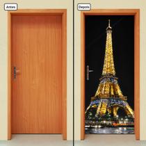 Adesivo Decorativo de Porta - Torre Eiffel - Paris - 008cnpt - Allodi
