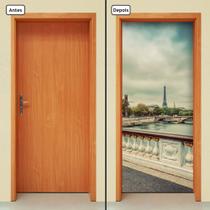 Adesivo Decorativo de Porta - Torre Eiffel - Paris - 796cnpt Adesivo Decorativo de Porta - Torre Eiffel - Paris - 796cnpt