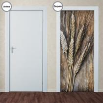 Adesivo Decorativo de Porta - Trigo - 122pt
