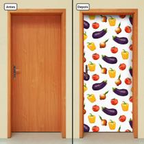 Adesivo Decorativo de Porta - Vegetais - 1649cnpt Adesivo Decorativo de Porta - Vegetais - 1649cnpt