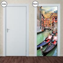 Adesivo Decorativo de Porta - Veneza - 168pt