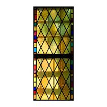 Adesivo Decorativo de Porta - Vitral - 2228cnpt Adesivo Decorativo de Porta - Vitral - 2228cnpt
