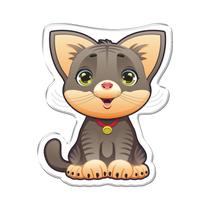 Adesivo Decorativo em relevo fácil aplicação GATO