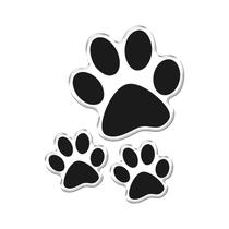 Adesivo Decorativo em relevo fácil aplicação PATINHAS