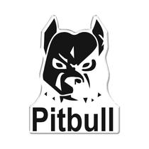 Adesivo Decorativo em relevo fácil aplicação PITBULL