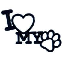 Adesivo Decorativo I Love My Pet Cromarca