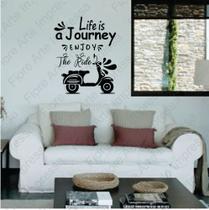Adesivo Decorativo Life is a Journey