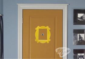 Adesivo Decorativo - Moldura da Porta Seriado Friends