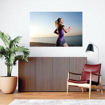 Adesivo Decorativo Painel Vida Saudável 90X50Cm Mod31