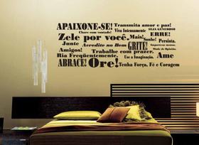 Adesivo Decorativo Palavras de Palavras Motivacional Apaixonado Fe Coragem Ore Adesivo Decorativo Palavras de Palavras Motivacional Apaixonado Fe Coragem Ore