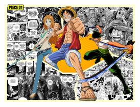 Adesivo Decorativo Papel De Parede One Piece Mangá 3m² - CENTRAL ADESIVO