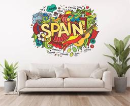 Adesivo Decorativo para Escola de Idiomas Spain - Espanhol