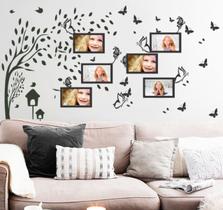 Adesivo Decorativo Para Foto e Árvore com Borboletas e folha Adesivo Decorativo Para Foto e Árvore com Borboletas e folha