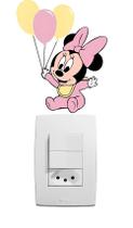 Adesivo Decorativo Para Interruptor Minnie Mod01