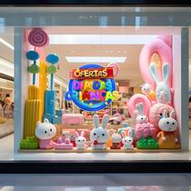 Adesivo Decorativo para Vitrine Dia das Crianças Feliz Dia das Crianças