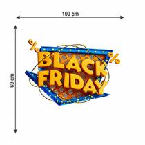 Adesivo decorativo para vitrine tema black Adesivo decorativo para vitrine tema black