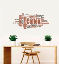 Adesivo Decorativo Parede COFFEE - CAFÉ