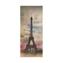 Adesivo Decorativo Porta Torre Eiffel Paris Londres Retro