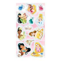 Adesivo Decorativo Princesas Disney - 12 Unidades