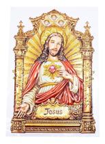Adesivo Decorativo Sagrado Coração De Jesus 39x26.5cm