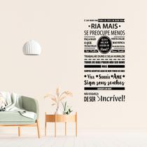 Adesivo Decorativo Seja A Melhor Versão De Você Adesivo Decorativo Seja A Melhor Versão De Você