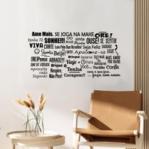 Adesivo Decorativo Tenha Coragem