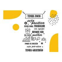 Adesivo Decorativo Trabalho Foco Escritório Empresa