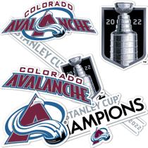 Adesivo Desert Cactus Colorado Avalanche Campeão da NHL 2022