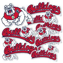 Adesivo Desert Cactus Fresno State California Bulldogs T1 Adesivo Desert Cactus Fresno State California Bulldogs T1