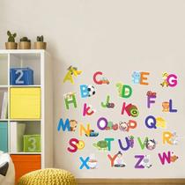 Adesivo Destacavel Educativo Alfabeto