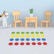 Adesivo Destacável para Chão Infantil Twister Adesivo Destacável para Chão Infantil Twister