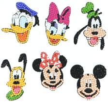 Adesivo Diamante Pintura Criança 12 Pçs