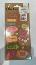 Adesivo Die Cut Fancy Paper Stickers Adesivo Die Cut Fancy Paper Stickers