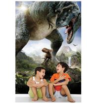 Adesivo Dinossauro Infantil Papel de Parede Zoo Animais M03